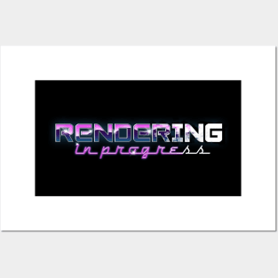 RENDERING #1 Posters and Art